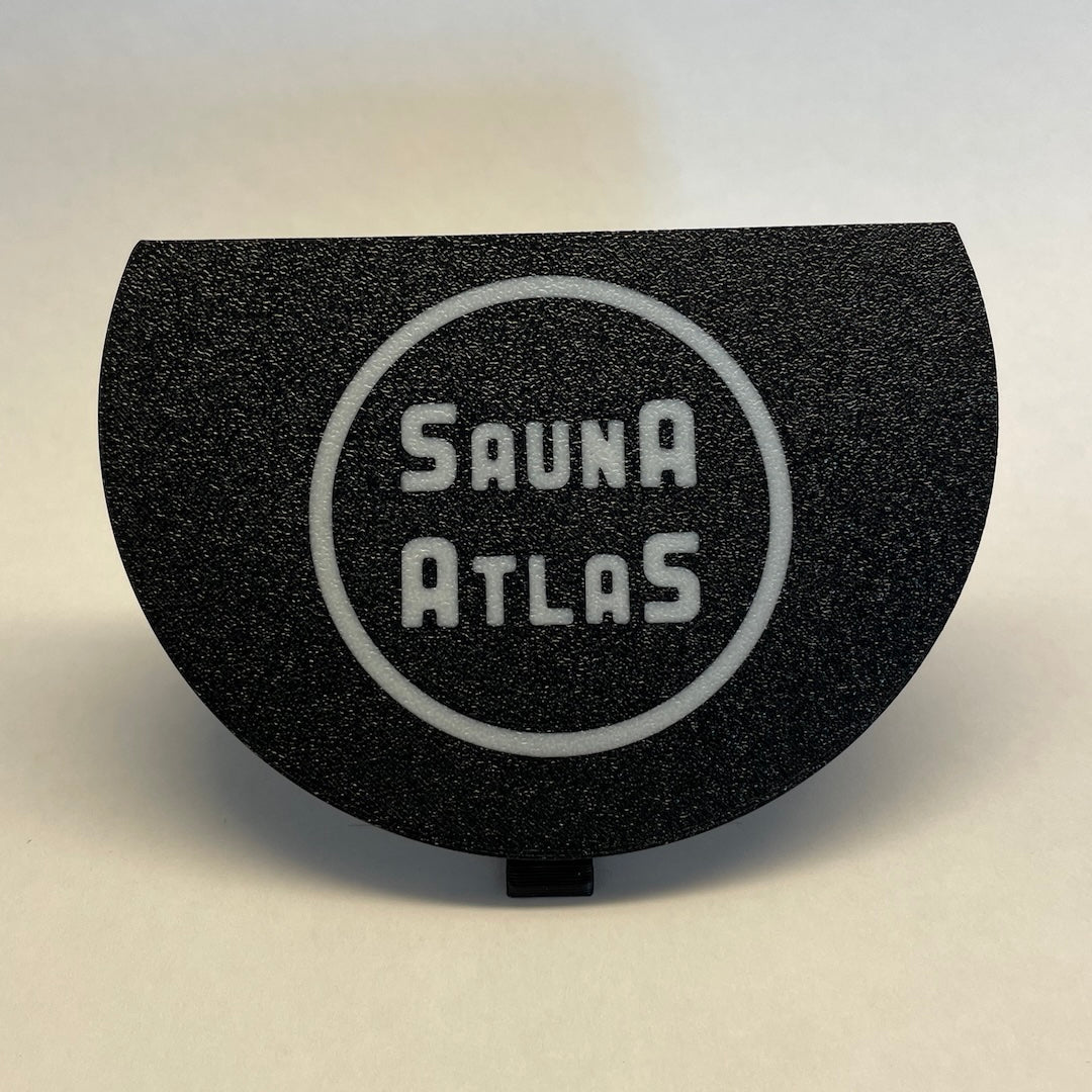 オラヴァラドル(ロウリュ用柄杓、ノーマル、ブラック)4穴の交換用ベース付き