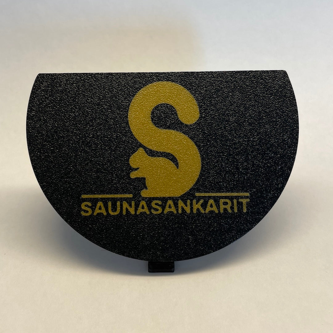 オラヴァラドル(ロウリュ用柄杓、ノーマル、ブラック)4穴の交換用ベース付き