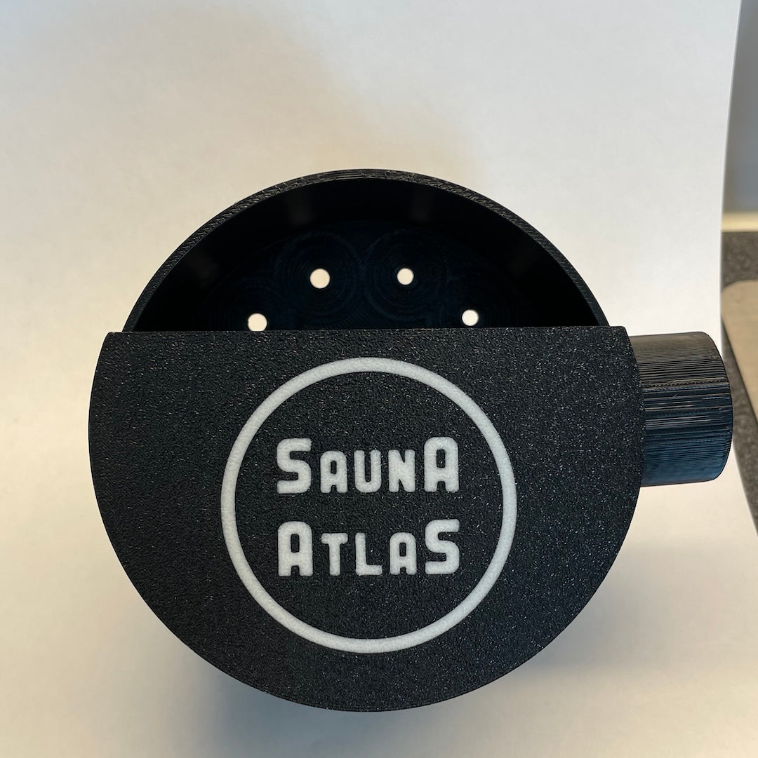 オラヴァラドル(ロウリュ用柄杓、ノーマル、ブラック)4穴の交換用ベース付き