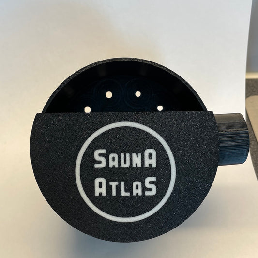 オラヴァラドル(ロウリュ用柄杓、ノーマル、ブラック)4穴の交換用ベース付き